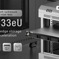 QNAP 推出 1U 短機箱機架式 NAS TS-433eU，內建 NPU 與雙埠 2.5GbE