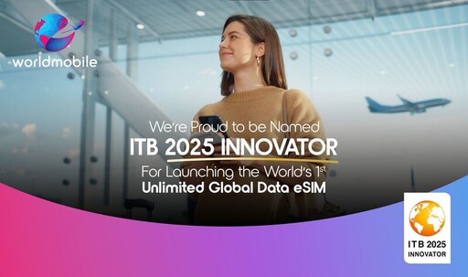 worldmobile.com 推出全球首款全球無限數據 eSIM，獲提名為 ITB Innovator 2025