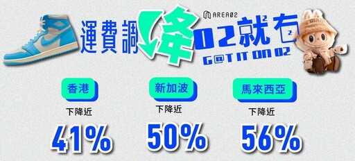 跨境購物的新紀元！AREA 02 國際運費下調加入海外佈局 全方位應對新的潮流勢力