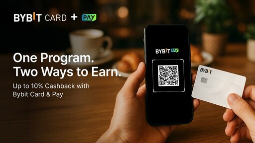 Bybit Pay與Bybit Card獎勵體系全面整合 消費獎勵加速兌現