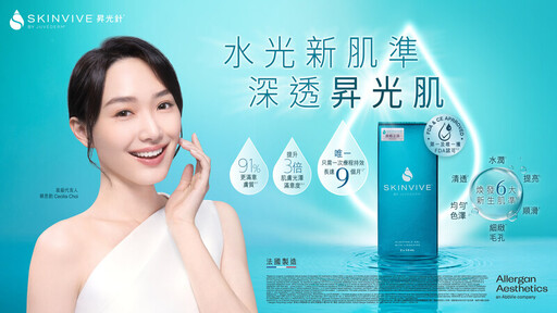 全新SKINVIVE® 昇光針® 矚目登場 -- 引領突破水光界限