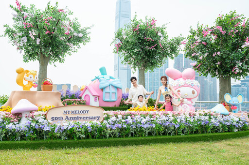 香港最盛大的 My Melody、Kiki & Lala 50週年慶典登陸海港城