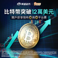 《華盛証券推出限時免佣免平台費以待比特幣再破12萬美元大關！》