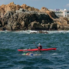 環島接力泳賽載譽歸來 國際泳手雲集維港 籌款助港人學游泳