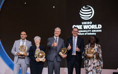 UNIDO 於利雅得公佈首屆 ONE World 可持續發展獎得主
