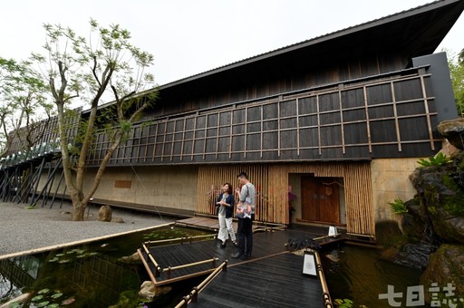 台中秘境景觀餐廳「飛花落院」 詩歌一般的餐景盛宴