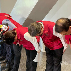 盧秀燕鞠躬為豬瘟道歉 撤換農業等3局處