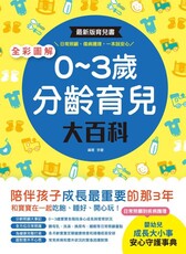 全彩圖解‧0～3歲分齡育兒大百科：最新版育兒書，日常照顧、傷病護理，一本就安心！