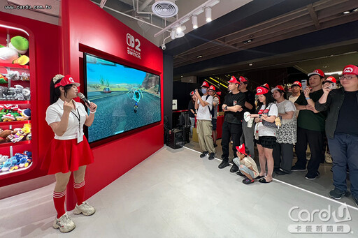 任天堂新機開賣瘋搶 旗艦店試玩粉絲嗨翻