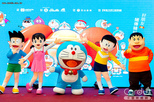 動漫三強集結高雄市 哆啦A夢重溫童年回憶
