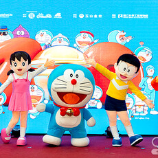 動漫三強集結高雄市 哆啦A夢重溫童年回憶