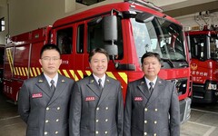 非六都第一！ 竹市消防局增置2名副大隊長 高市長：提升救災指揮量能