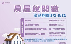 竹市房屋稅5/1開徵20.7萬戶 提供多元便利繳稅管道