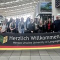 德國高中姊妹校來訪 文藻德文系學生當嚮導接待