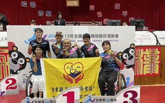 全障運台東代表隊傳捷報 老大哥陳富貴肢障桌球男子組TT2級完成4連霸 領隊員爭取佳績