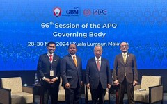 CPC許勝雄董事長率團赴馬來西亞主持APO第66屆理事會議─針對2025願景、APO認證計畫、GP2.0發展計畫、合作備忘錄簽署程序及會費等議題進行說明