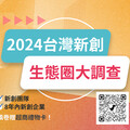 加入2024台灣新創生態圈大調查，探索新創企業的無限可能