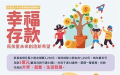 幸福存款為孩童未來創造新希望 國家級脫貧儲蓄計畫臺東縣總開戶率達73%