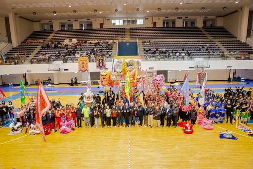 113學年中華盃舞龍舞獅錦標賽 全台63隊1200選手3/17、18齊聚竹市搶冠