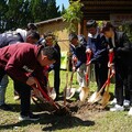 「綠樹派對」尖石國小登場 竹縣府攜手企業植樹共創永續環境