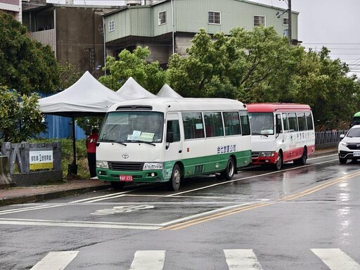 因應大坪頂清明祭祖人潮 竹市府已備妥接駁車 呼籲提前掃墓分流不塞車