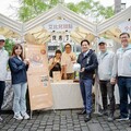 竹市椪柑市集護城河畔登場！邱臣遠代理市長與逾千民眾吃甜點、賞音樂、體驗手作樂趣