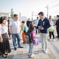 兌現高虹安市長對水源親師生承諾！水源國小通學步道嶄新啟用 邱臣遠代理市長：逐步串聯全市孩子安心上學路