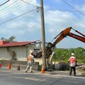 嘉義縣政府拆除嘉175縣拓寬工程違建，確保行車安全