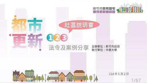 加速推動都市更新!竹市名傑大廈響應都更2.0 攜手市府共創永續幸福城市