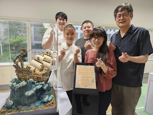 中臺科大食科系「築夢航程」榮登114年技職永續作品展 國資圖亮眼展出