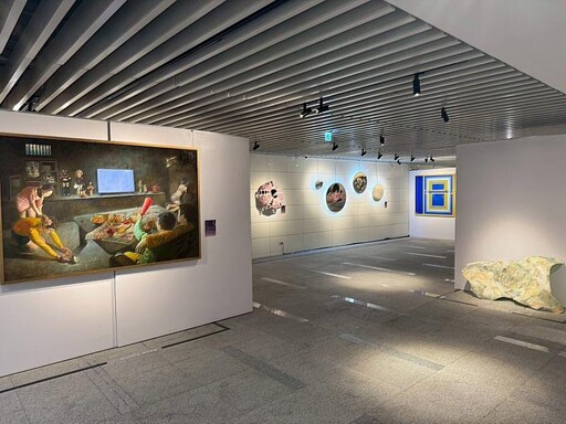高科大青藝獎巡展列車 「近未來之形」駛入國資圖