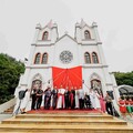 嘉義縣長翁章梁與浦英雄主教主持中華聖母朝聖地聖堂啟用大典