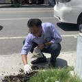「攜手減菸蒂，讓嘉更美麗」，環保局號召民眾撿菸蒂愛環境