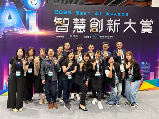 台灣大AI技術再突破 「AI聽寫大哥」、「MyMoji」獲經濟部「智慧創新大賞」 「AI聽寫大哥」語音辨識率達97% 「MyMoji」AI自拍變身Q萌公仔