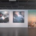 「花影橫斜」沈東榮2025個展以油畫表現東方流動空靈的水墨意境 邱臣遠代理市長邀民眾到竹市文化藝廊共賞