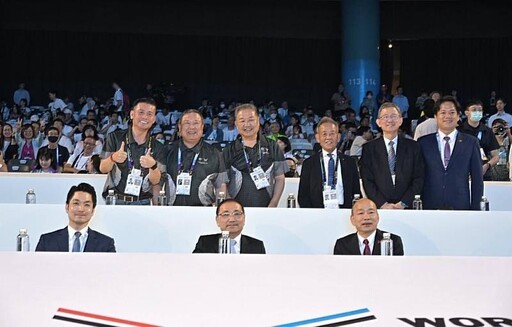 邱臣遠代理市長出席「2025雙北世界壯年運動會」開幕典禮 預祝世壯運圓滿成功!