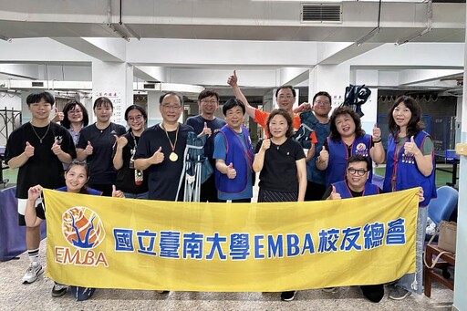 桌球賽場展風采 EMBA校友會競賽響應全民運動精神