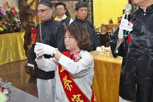 大天宮恭祝神農聖帝5519年聖誕萬壽祭典 黃敏惠市長祈願五穀豐收 國泰民安