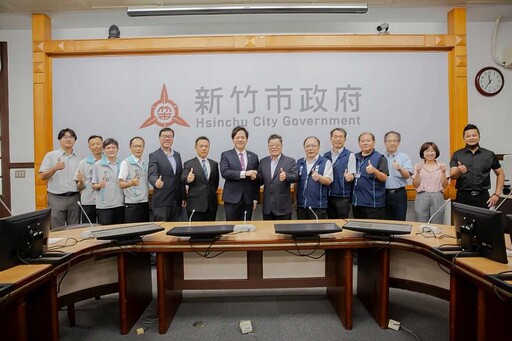 台水公司董事長李嘉榮拜會竹市府 邱臣遠代理市長:聚焦穩定供水與城市建設發