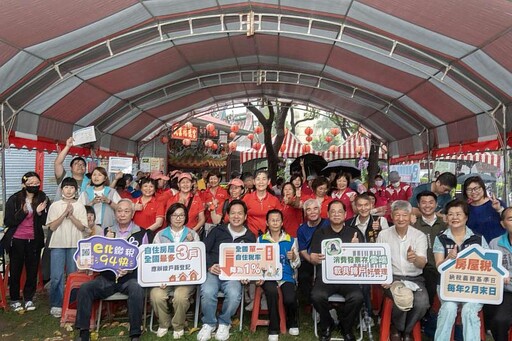 竹市健身球舞藝展演租稅宣導活動 邱臣遠代理市長提醒房屋稅自住及出租房屋申報6/2截止