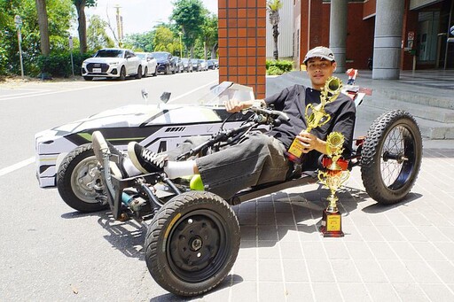 大葉大學設計學系勇奪環保節能車賽雙獎項