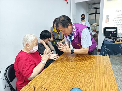 精油芳療香氣傳愛 幼獅青年服務協會攜手在地團體關懷視障朋友