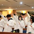 元培醫技系授袍典禮 披上白袍即將進駐醫院實習