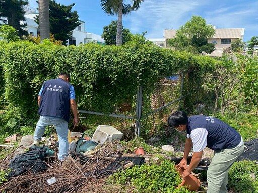 端午護環境 防登革熱 臺東縣環保局呼籲落實「巡倒清刷」