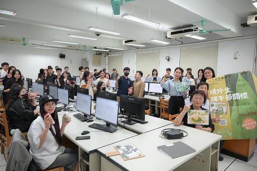 育達科大境外生端午關懷活動 溫情粽香伴境外生過端午佳節