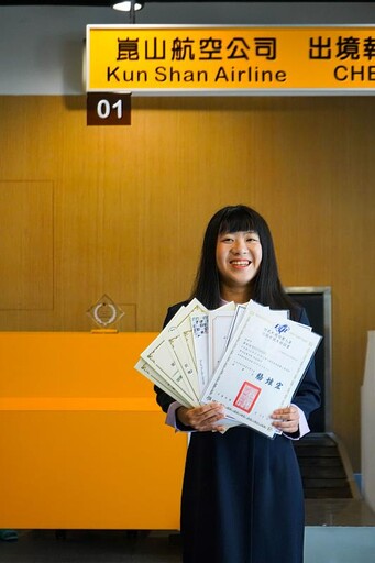 崑大旅遊系羅諭湘與「礙」共存 兼顧打工學業譜寫動人生命樂章
