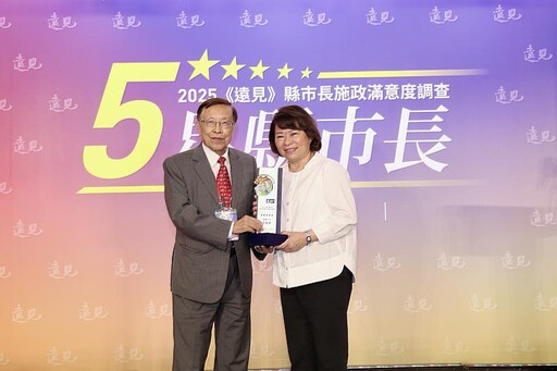 「五星市長」背後有五星市民!黃敏惠市長一日雙國、飛越2,972公里 接受遠見獎項肯定