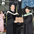 奧運國手陳麗如與大專體總秘書長余清芳文化大學博士畢業 體育與研究並進