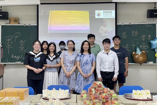 語言連結世界 南大英語系畢業茶會寫下青春註解