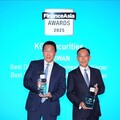 凱基證券獲FinanceAsia國際級肯定 奪最佳債券承銷、最佳併購券商雙獎